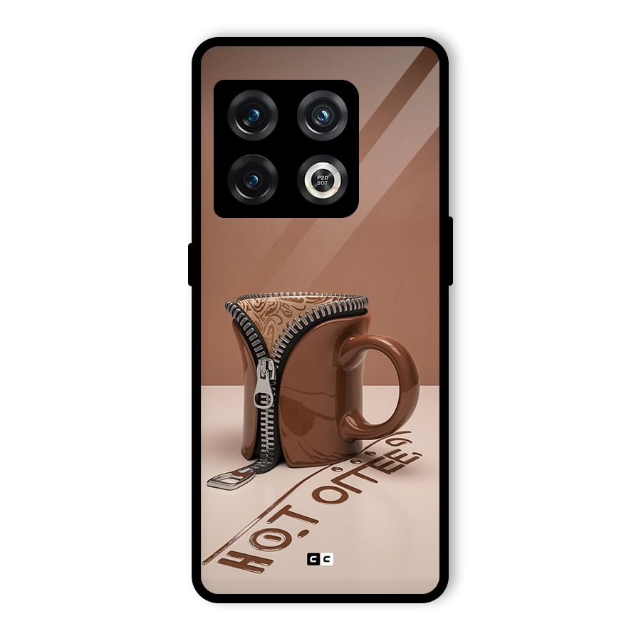 Hot Coffee Glass Back Case for OnePlus 10 Pro 5G