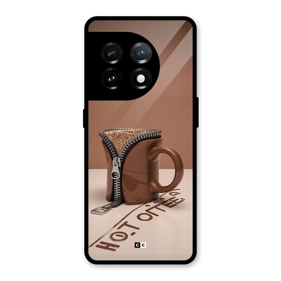 Hot Coffee Glass Back Case for OnePlus 11