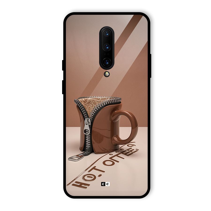 Hot Coffee Glass Back Case for OnePlus 7 Pro