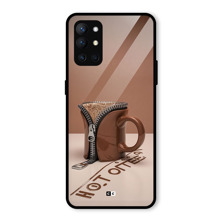 Hot Coffee Glass Back Case for OnePlus 9R