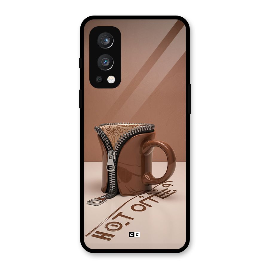 Hot Coffee Glass Back Case for OnePlus Nord 2 5G