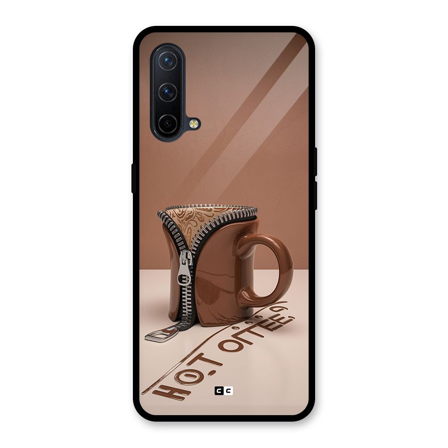 Hot Coffee Glass Back Case for OnePlus Nord CE 5G