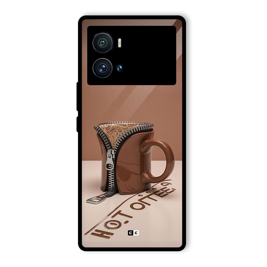 Hot Coffee Glass Back Case for Vivo iQOO 9 Pro