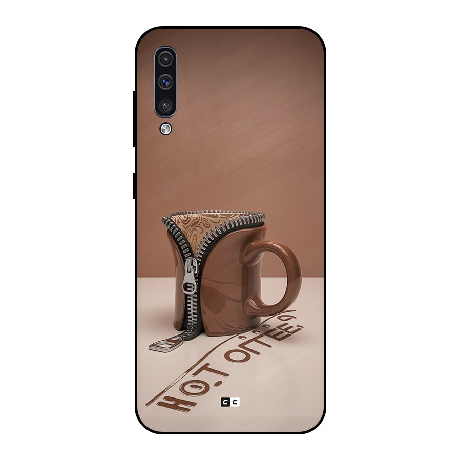 Hot Coffee Metal Back Case for Galaxy A50s
