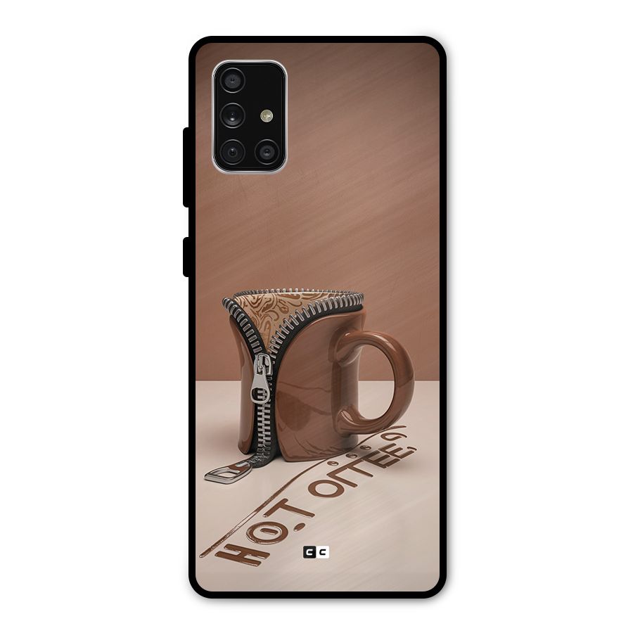 Hot Coffee Metal Back Case for Galaxy A71