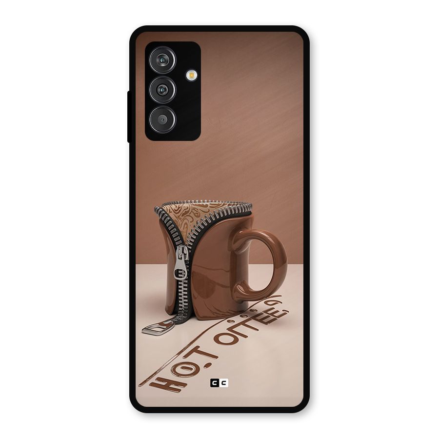 Hot Coffee Metal Back Case for Galaxy F13