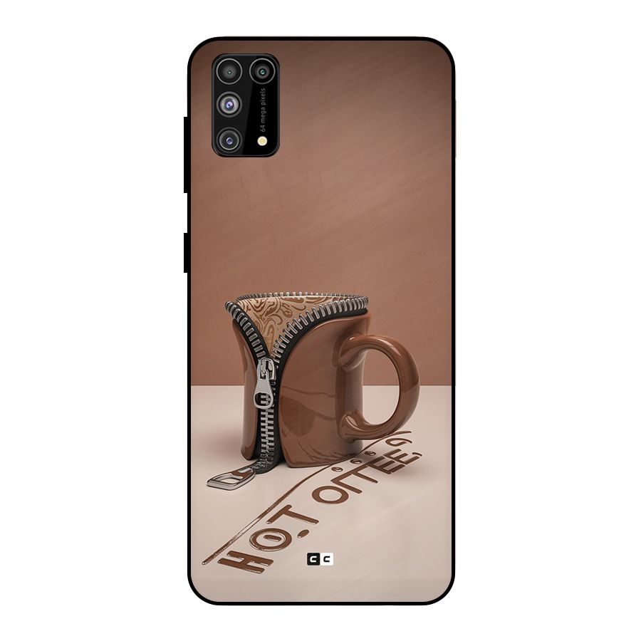 Hot Coffee Metal Back Case for Galaxy F41