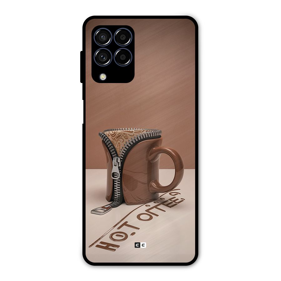 Hot Coffee Metal Back Case for Galaxy M53 5G