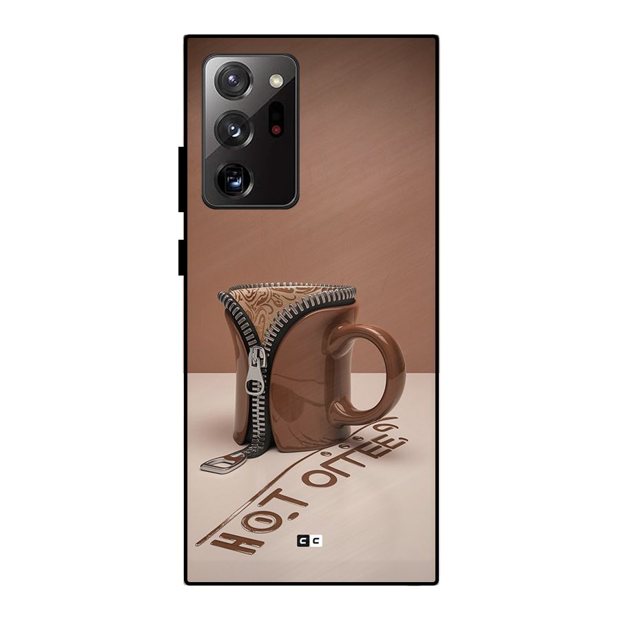 Hot Coffee Metal Back Case for Galaxy Note 20 Ultra 5G