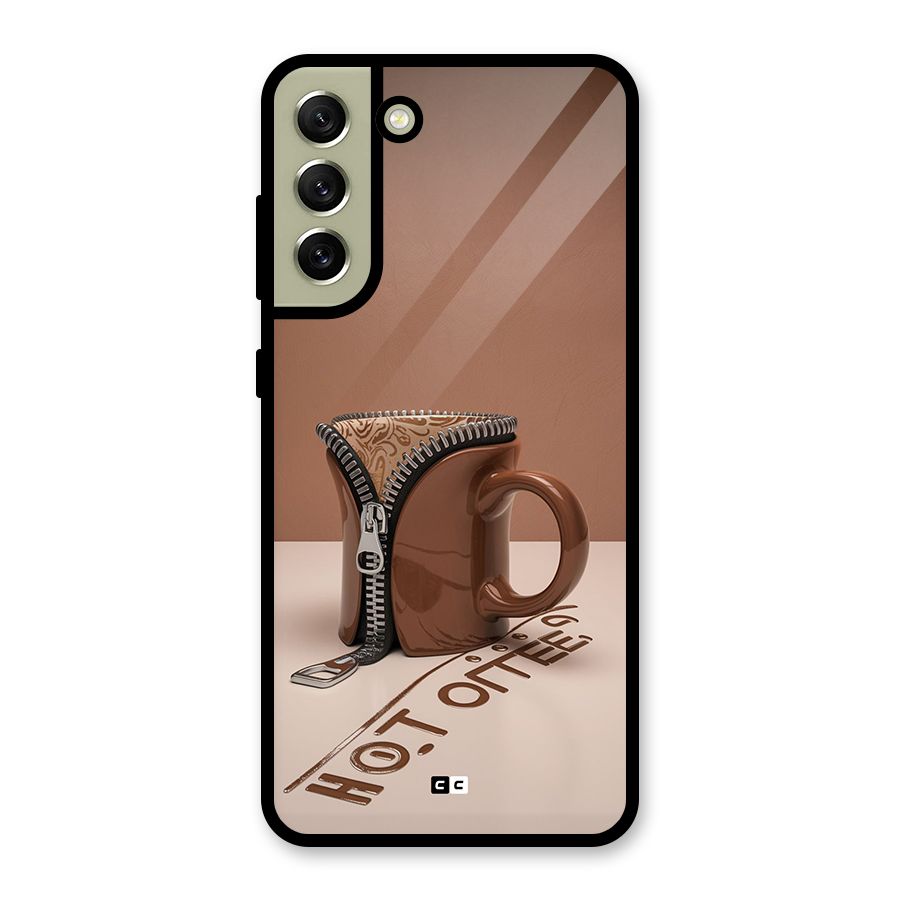 Hot Coffee Metal Back Case for Galaxy S21 FE 5G (2023)