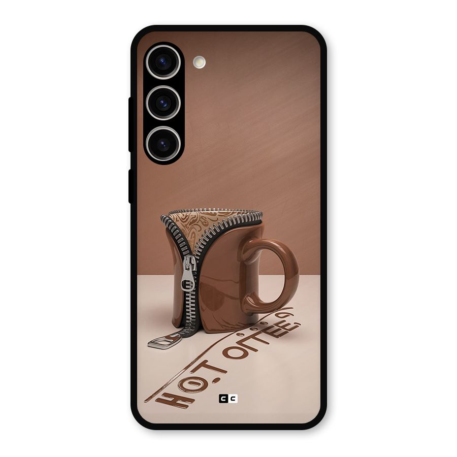 Hot Coffee Metal Back Case for Galaxy S23 Plus