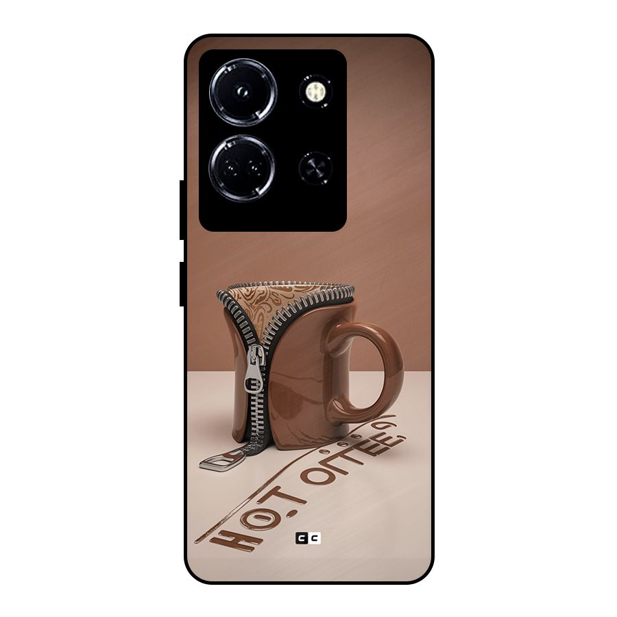 Hot Coffee Metal Back Case for Infinix Note 30 5G