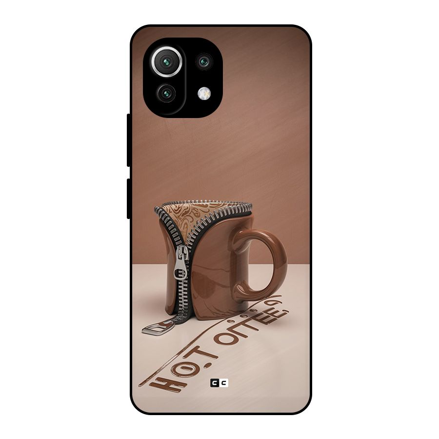 Hot Coffee Metal Back Case for Mi 11 Lite