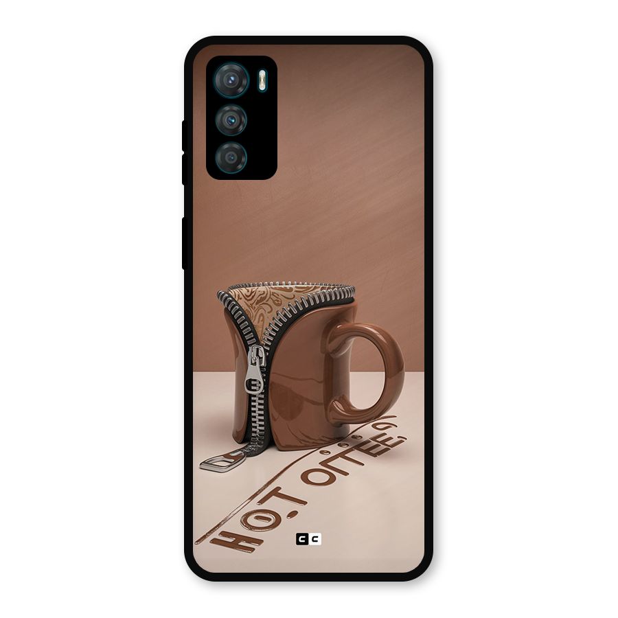 Hot Coffee Metal Back Case for Moto G42