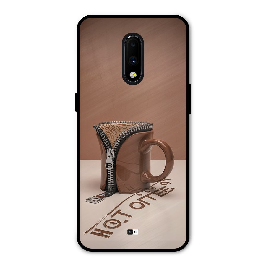 Hot Coffee Metal Back Case for OnePlus 7