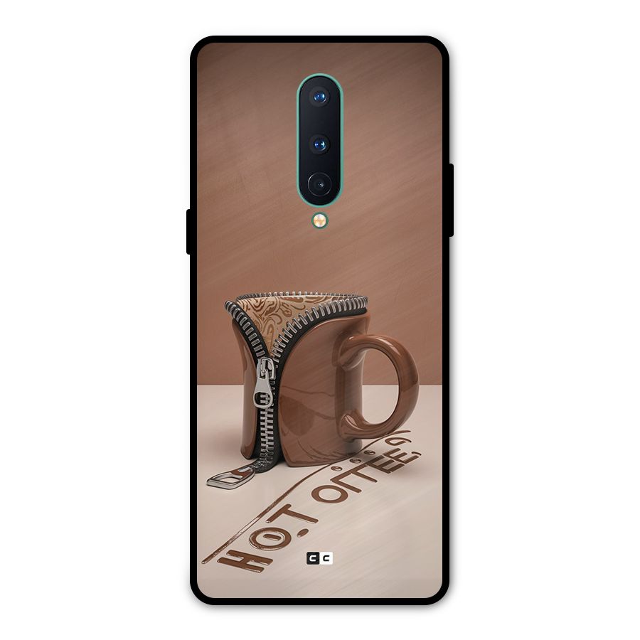 Hot Coffee Metal Back Case for OnePlus 8