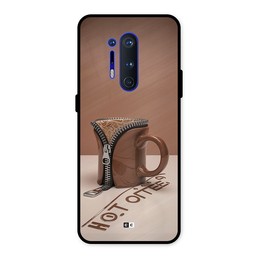 Hot Coffee Metal Back Case for OnePlus 8 Pro