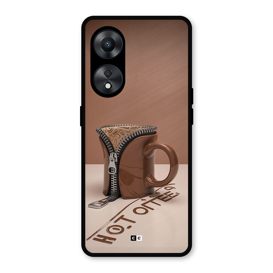 Hot Coffee Metal Back Case for Oppo A78