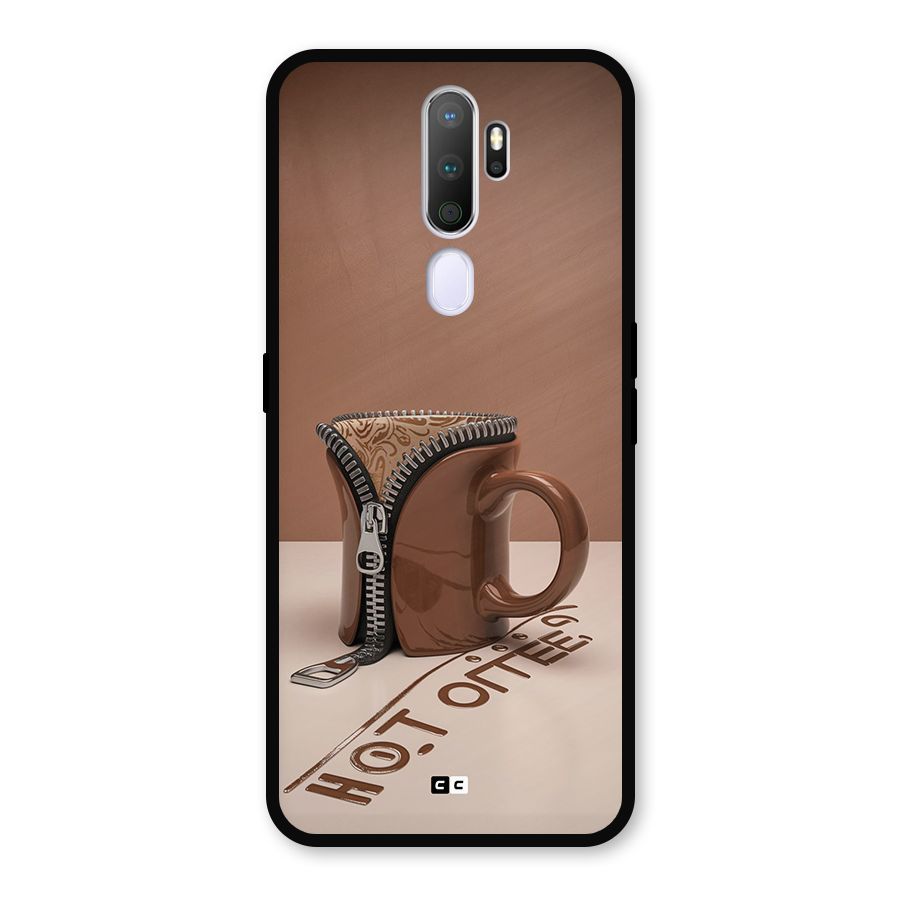 Hot Coffee Metal Back Case for Oppo A9 (2020)