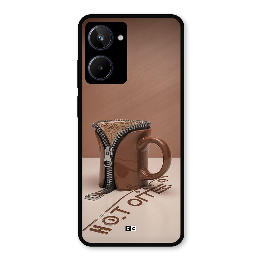 Hot Coffee Metal Back Case for Realme 10