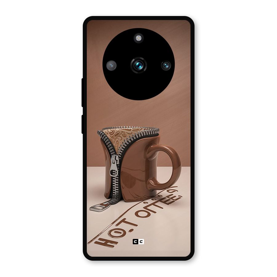 Hot Coffee Metal Back Case for Realme 11 Pro Plus