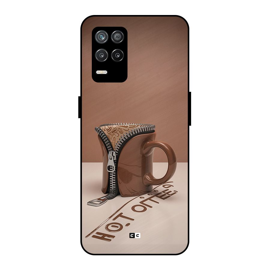 Hot Coffee Metal Back Case for Realme 8 5G
