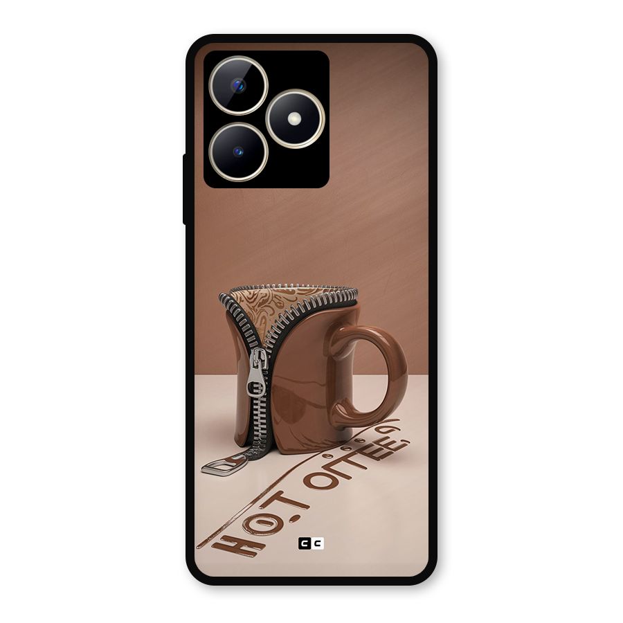 Hot Coffee Metal Back Case for Realme C53