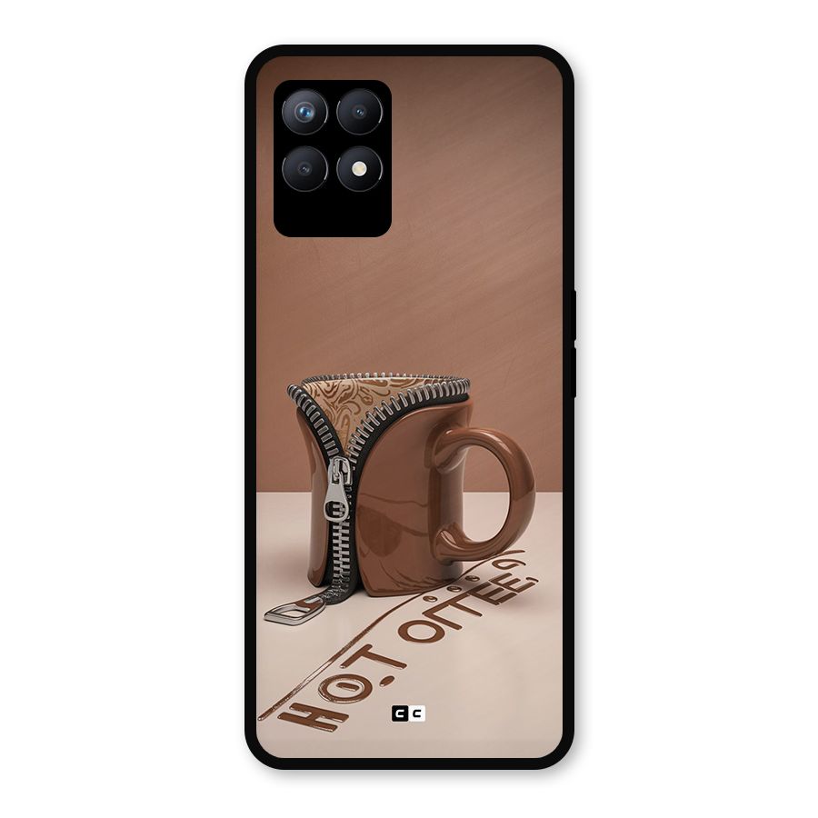 Hot Coffee Metal Back Case for Realme Narzo 50