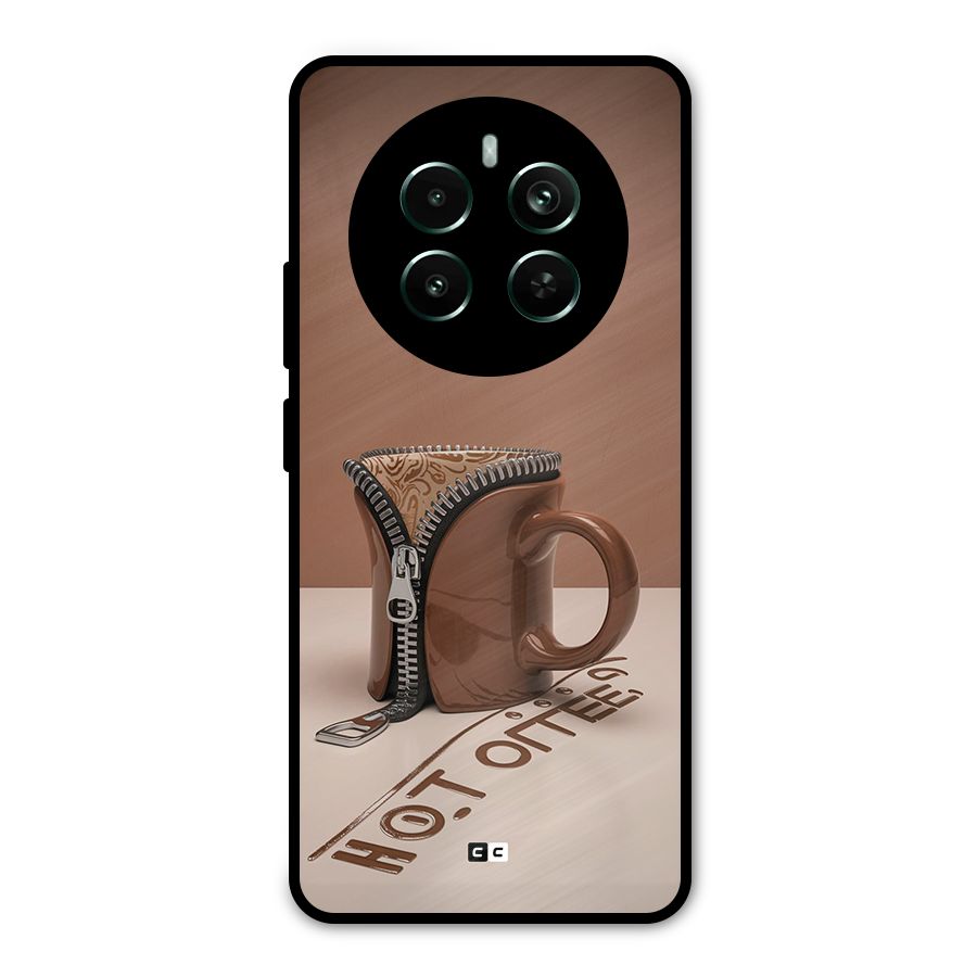 Hot Coffee Metal Back Case for Realme Narzo 70 Pro
