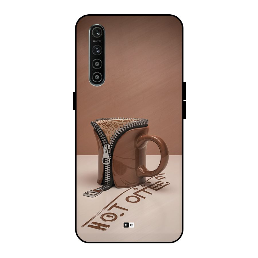 Hot Coffee Metal Back Case for Realme XT