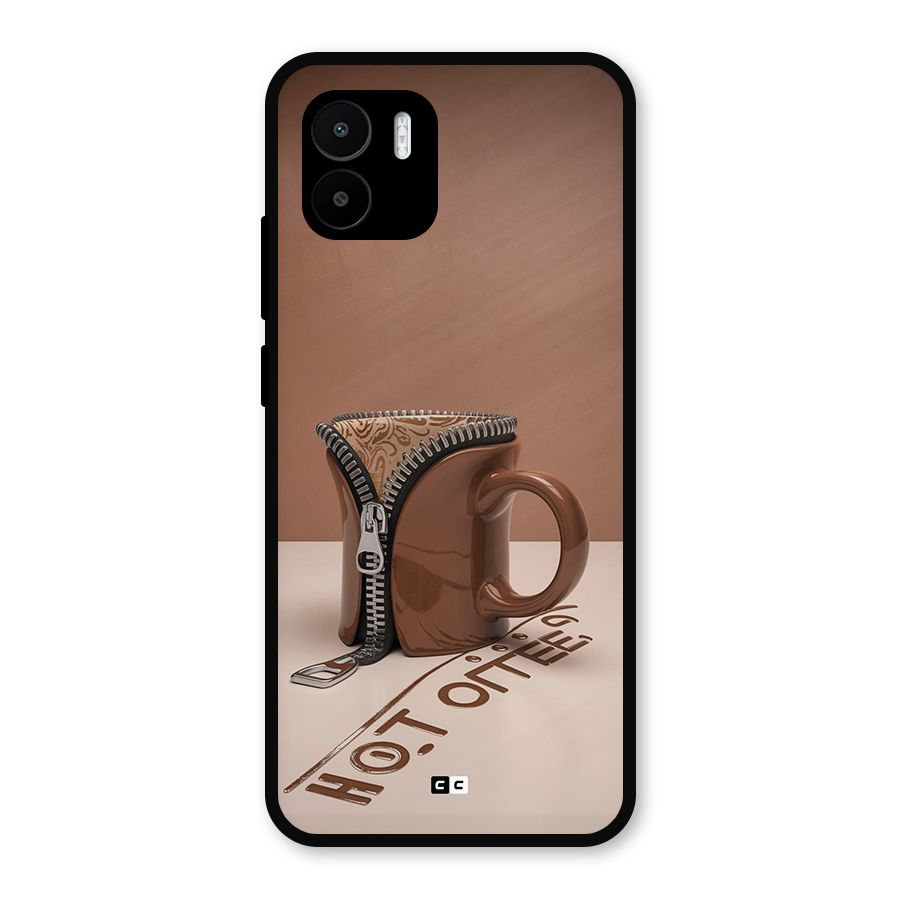 Hot Coffee Metal Back Case for Redmi A1