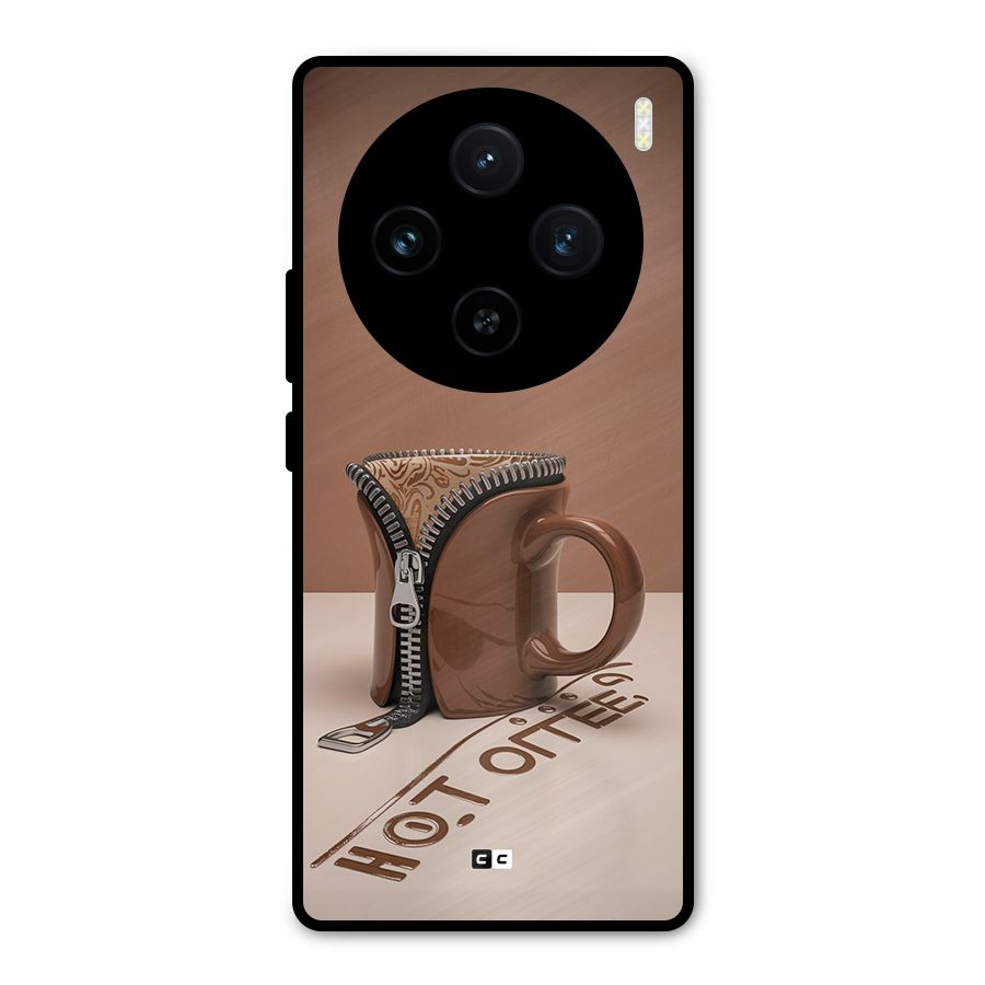 Hot Coffee Metal Back Case for Vivo X100