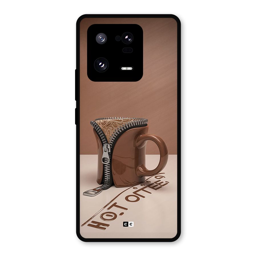 Hot Coffee Metal Back Case for Xiaomi 13 Pro