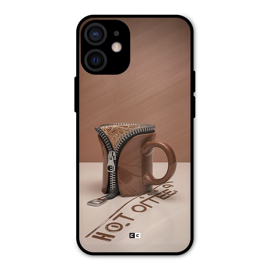 Hot Coffee Metal Back Case for iPhone 12 Mini