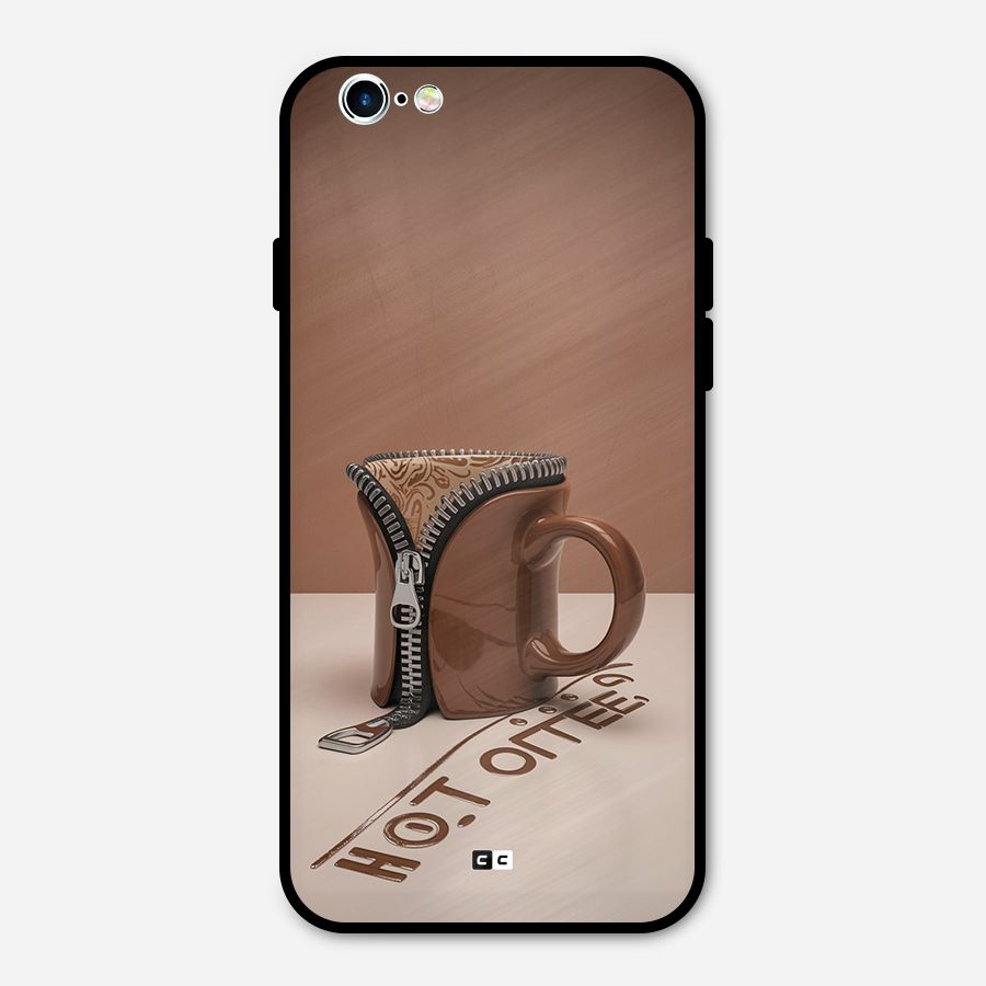 Hot Coffee Metal Back Case for iPhone 6 6s