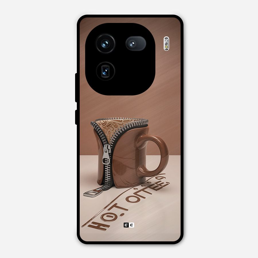 Hot Coffee Metal Back Case for iQOO 12