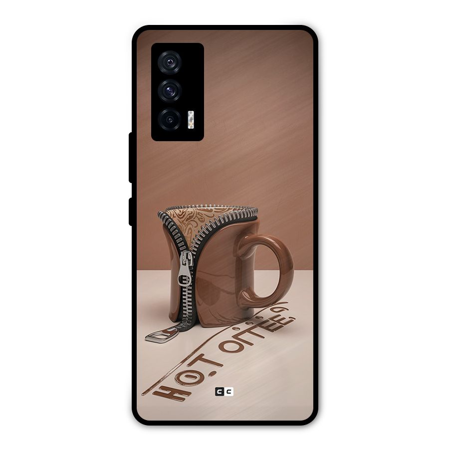Hot Coffee Metal Back Case for iQOO 7 5G