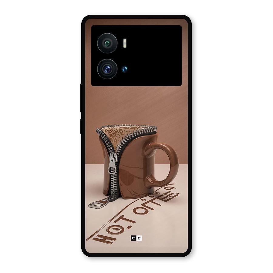 Hot Coffee Metal Back Case for iQOO 9 Pro