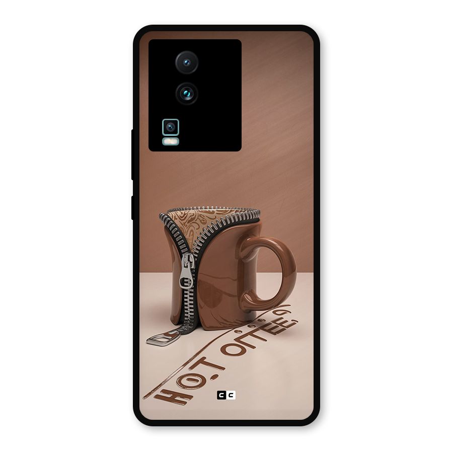 Hot Coffee Metal Back Case for iQOO Neo 7