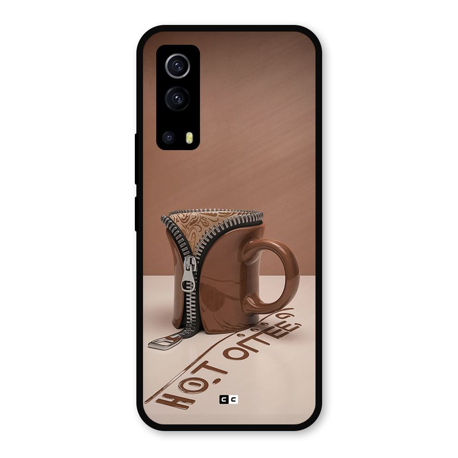 Hot Coffee Metal Back Case for iQOO Z3