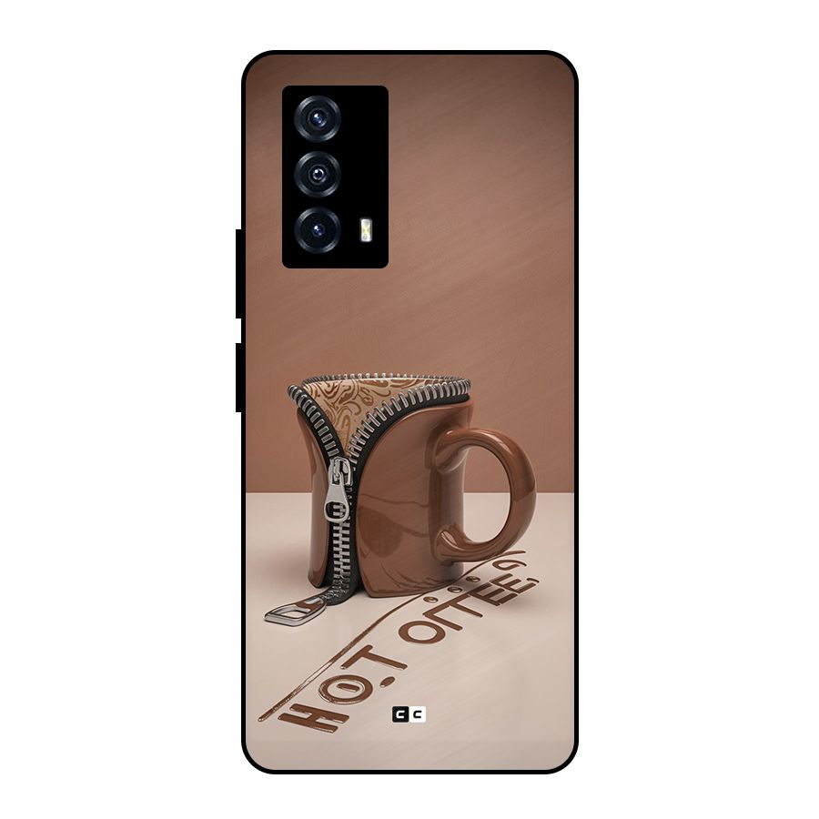 Hot Coffee Metal Back Case for iQOO Z5