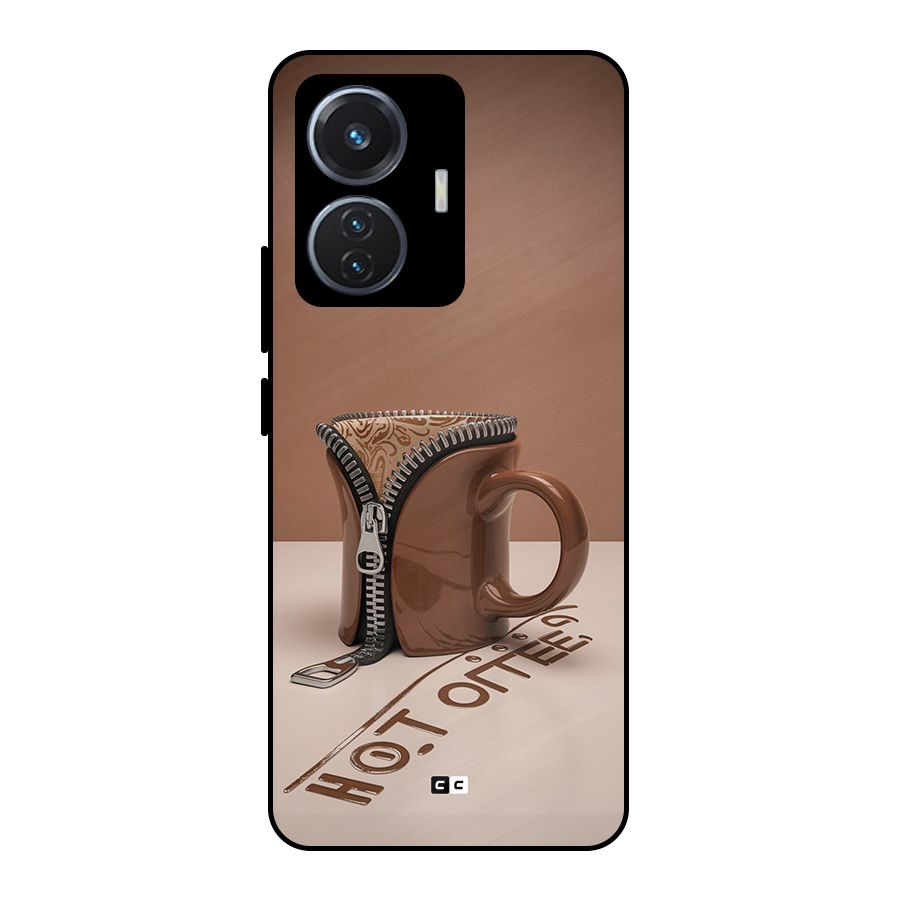Hot Coffee Metal Back Case for iQOO Z6 44W
