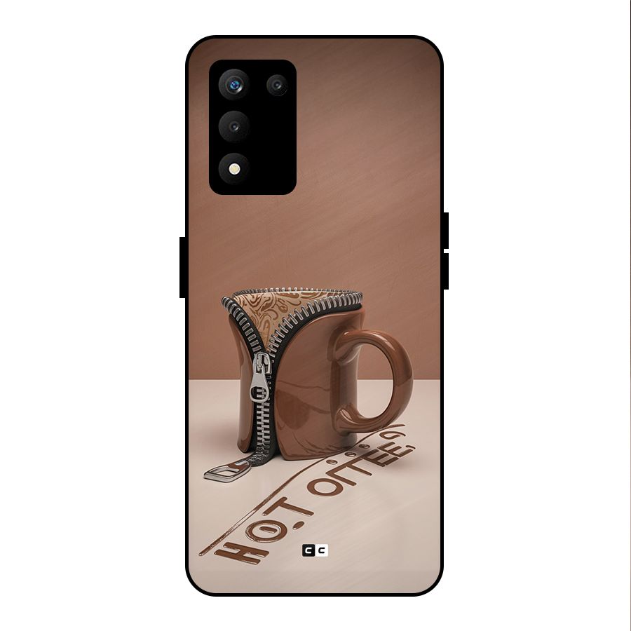 Hot Coffee Metal Back Case for realme 9 5G SE