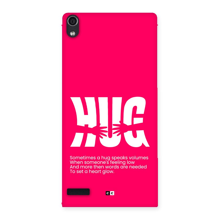 Hug Speaks Back Case for Ascend P6