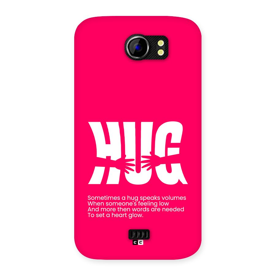 Hug Speaks Back Case for Canvas 2 A110