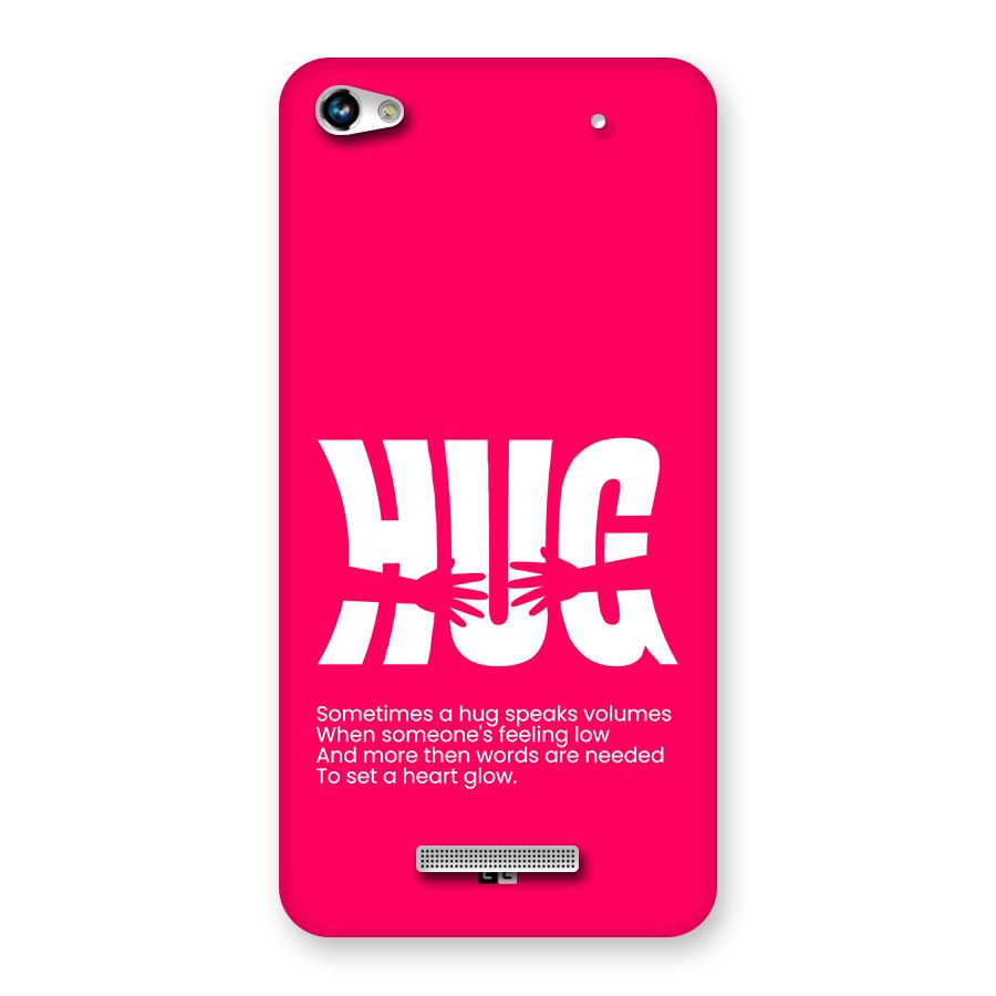 Hug Speaks Back Case for Canvas Hue 2 A316