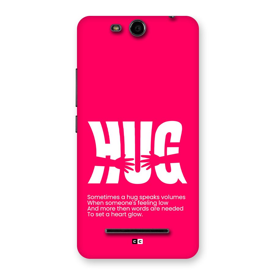 Hug Speaks Back Case for Canvas Juice 3 Q392