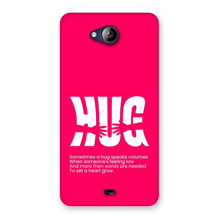 Hug Speaks Back Case for Canvas Play Q355
