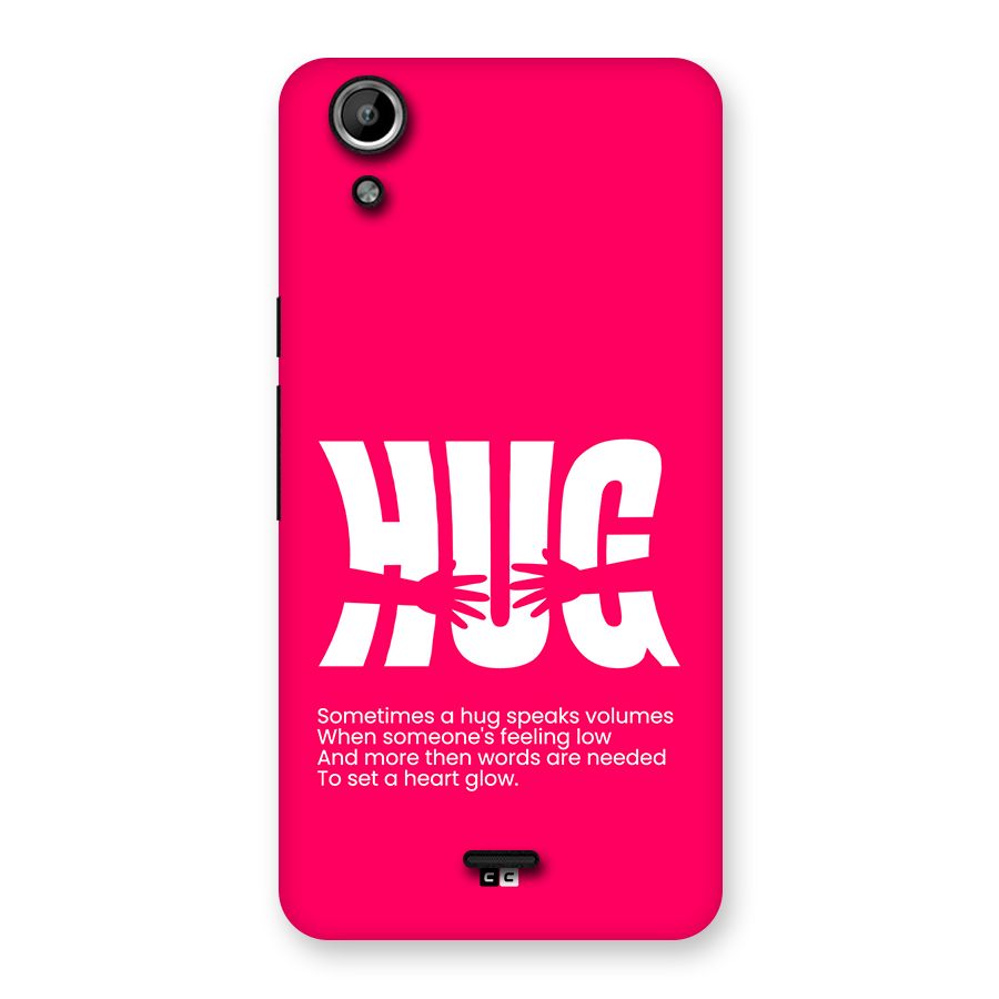 Hug Speaks Back Case for Canvas Selfie Lens Q345