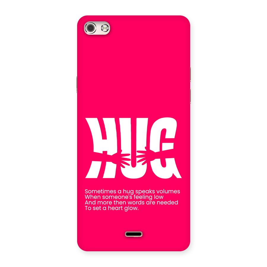 Hug Speaks Back Case for Canvas Silver 5